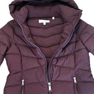Calvin Klein Women's M Sonora Aura Puffer Winter Hooded Coat